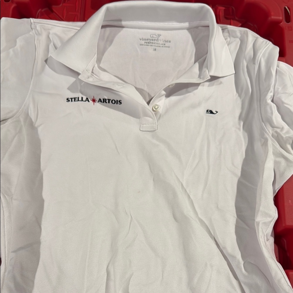 Vineyard Vines White Polo Shirt